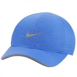 Hats Unisex Nike Dri-FIT Aerobill Featherlight Cap - Medium Blue