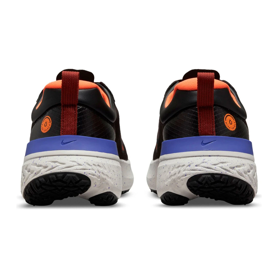 Nike Men's React Miler 2 Shield Running Shoe -Black/Redstone-Total Orange-Indigo Burst- Regular (D) Shoes 5 Nike Men's React Miler 2 Shield Running Shoe -Black/Redstone-Total Orange-Indigo Burst- Regular (D) Shoes
