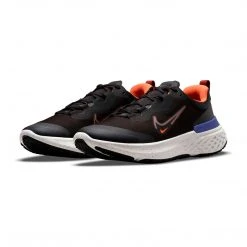 Nike Men's React Miler 2 Shield Running Shoe -Black/Redstone-Total Orange-Indigo Burst- Regular (D) Shoes 16 Nike Men's React Miler 2 Shield Running Shoe -Black/Redstone-Total Orange-Indigo Burst- Regular (D) Shoes