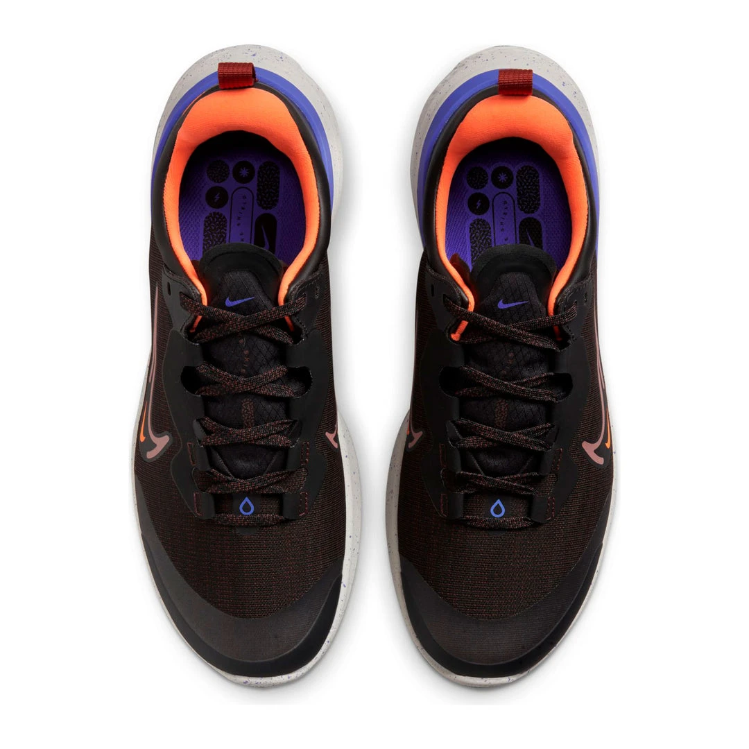 Nike Men's React Miler 2 Shield Running Shoe -Black/Redstone-Total Orange-Indigo Burst- Regular (D) Shoes 3 Nike Men's React Miler 2 Shield Running Shoe -Black/Redstone-Total Orange-Indigo Burst- Regular (D) Shoes