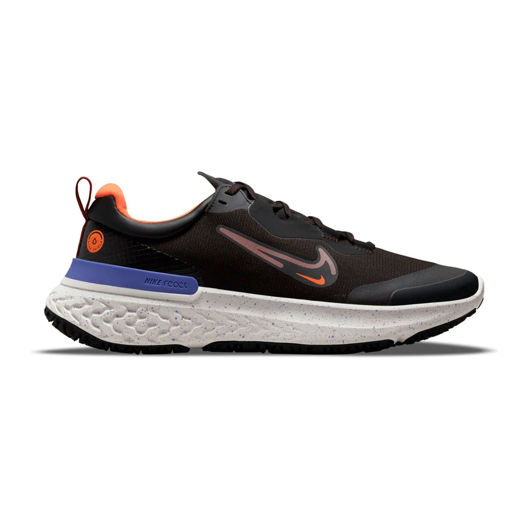 Nike Men's React Miler 2 Shield Running Shoe -Black/Redstone-Total Orange-Indigo Burst- Regular (D) Shoes 1 Nike Men's React Miler 2 Shield Running Shoe -Black/Redstone-Total Orange-Indigo Burst- Regular (D) Shoes