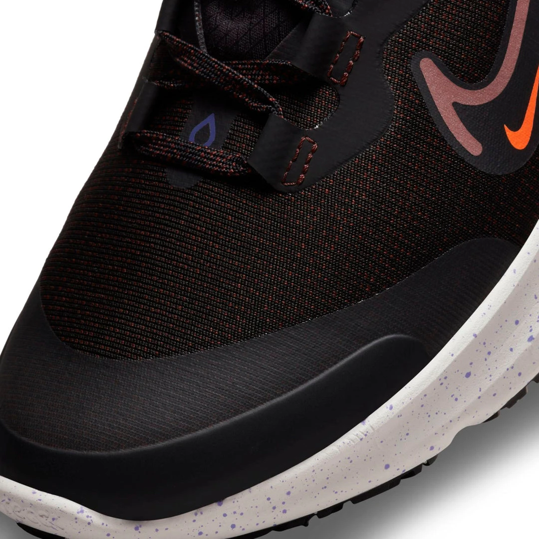 Nike Men's React Miler 2 Shield Running Shoe -Black/Redstone-Total Orange-Indigo Burst- Regular (D) Shoes 7 Nike Men's React Miler 2 Shield Running Shoe -Black/Redstone-Total Orange-Indigo Burst- Regular (D) Shoes