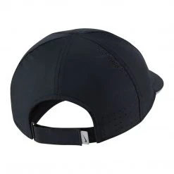 Women's Nike Featherlight Running Cap - Black Hats