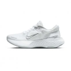 Nike Women's ZoomX Invincible Run Flyknit 2 Running Shoe - White/Metallic Silver/Pure Platinum- Regular (B) 11 Nike Women's ZoomX Invincible Run Flyknit 2 Running Shoe - White/Metallic Silver/Pure Platinum- Regular (B)