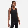 Women's Nike Dri-FIT ADV Seamless Tank Top - Black/Reflective Silver Tops