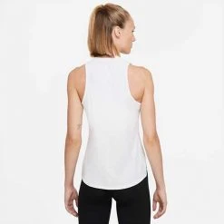 Women's Nike Dri-FIT One Luxe Standard Fit Racerback Tank - White