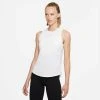 Women's Nike Dri-FIT One Luxe Standard Fit Racerback Tank - White