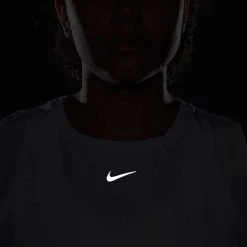 Women's Nike Dri-FIT One Luxe Standard Fit Racerback Tank - White