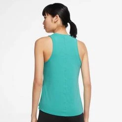 Tops Women's Nike Dri-FIT One Luxe Standard Fit Tank Top - Washed Teal