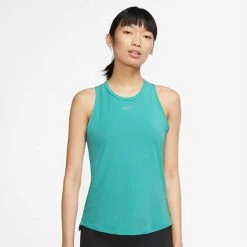 Tops Women's Nike Dri-FIT One Luxe Standard Fit Tank Top - Washed Teal