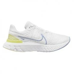Women's Nike React Infinity 3 - White/Lt Marina/Citron Tint - Regular (B) Shoes