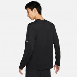 Men's Nike Dri-FIT Element Running Crew - Black/Reflective Silver