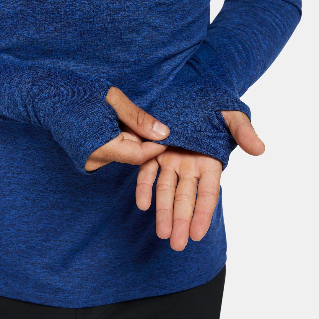 Apparel Men's Nike Dri-FIT Element 1/2 Zip Running Top - Obsidian/Game Royal/Reflective Silver 6 Apparel Men's Nike Dri-FIT Element 1/2 Zip Running Top - Obsidian/Game Royal/Reflective Silver