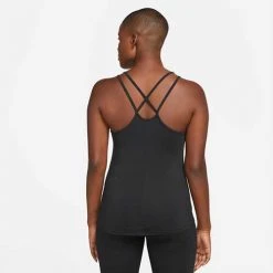 Women's Nike One Luxe Dri-FIT Slim Strappy Tank - Black Tops 6 Women's Nike One Luxe Dri-FIT Slim Strappy Tank - Black Tops