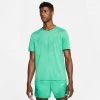 Men's Nike Dri-FIT Rise 365 Short-Sleeve Running Top - Roma Green/Reflective Silver