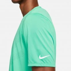 Men's Nike Dri-FIT Rise 365 Short-Sleeve Running Top - Roma Green/Reflective Silver 13 Men's Nike Dri-FIT Rise 365 Short-Sleeve Running Top - Roma Green/Reflective Silver