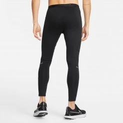 Apparel Men's Nike Storm-FIT Phenom Elite Running Tights - Black/Reflective Silver