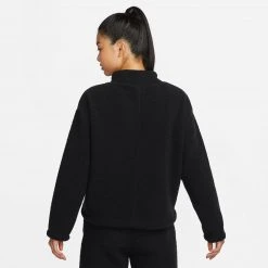 Tops Women's Nike Therma-FIT Pullover Training Top - Black/White