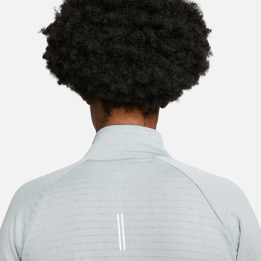 Tops Women's Nike Therma-FIT Element 1/2-Zip Running Top - Particle Grey/Reflective Silver 4 Tops Women's Nike Therma-FIT Element 1/2-Zip Running Top - Particle Grey/Reflective Silver