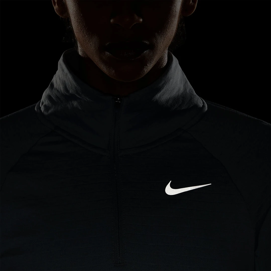 Tops Women's Nike Therma-FIT Element 1/2-Zip Running Top - Particle Grey/Reflective Silver 6 Tops Women's Nike Therma-FIT Element 1/2-Zip Running Top - Particle Grey/Reflective Silver