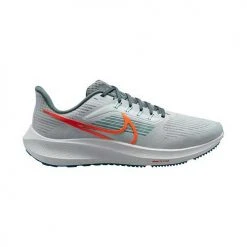 Nike Men's Pegasus 39 Running Shoes - Pure Platinum/Total Orange - Regular (D)