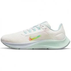 Women's Nike Air Zoom Pegasus 38 - Summit White/Volt/Black- Regular (B)
