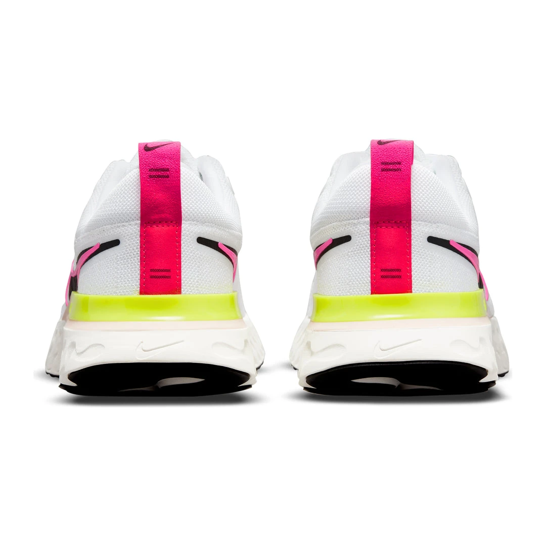 Nike Men's React Infinity Run FlyKnit 2 - White/Black/Sail/Pink Blast - Regular (D) 5 Nike Men's React Infinity Run FlyKnit 2 - White/Black/Sail/Pink Blast - Regular (D)