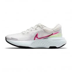 Nike Shoes Women's ZoomX Invincible Run Flyknit Running Shoe - Phantom/Black/Football Grey/Volt - Regular (B)