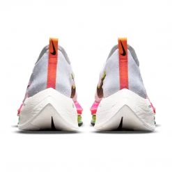 Nike Shoes Men's Air Zoom Alphafly NEXT% Flyknit Racing Shoe - White/Black/Bright Crimson/Pink Blast - Regular (D)