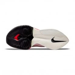 Nike Women's Air Zoom Alphafly NEXT% Flyknit Racing Shoe - White/Black/Bright Crimson/Pink Blast - Regular (B) 11 Nike Women's Air Zoom Alphafly NEXT% Flyknit Racing Shoe - White/Black/Bright Crimson/Pink Blast - Regular (B)