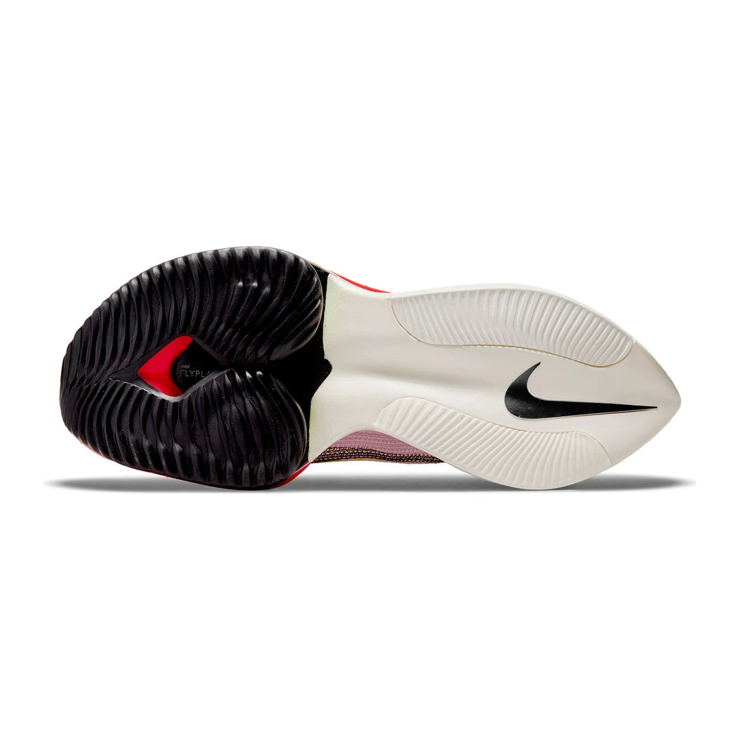 Nike Women's Air Zoom Alphafly NEXT% Flyknit Racing Shoe - White/Black/Bright Crimson/Pink Blast - Regular (B) 3 Nike Women's Air Zoom Alphafly NEXT% Flyknit Racing Shoe - White/Black/Bright Crimson/Pink Blast - Regular (B)
