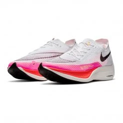 Nike Men's ZoomX Vaporfly Next% 2 Running Shoe - White/Black/Bright Crimson/Pink Blast - Regular (D) Shoes 12 Nike Men's ZoomX Vaporfly Next% 2 Running Shoe - White/Black/Bright Crimson/Pink Blast - Regular (D) Shoes