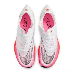 Nike Men's ZoomX Vaporfly Next% 2 Running Shoe - White/Black/Bright Crimson/Pink Blast - Regular (D) Shoes 14 Nike Men's ZoomX Vaporfly Next% 2 Running Shoe - White/Black/Bright Crimson/Pink Blast - Regular (D) Shoes