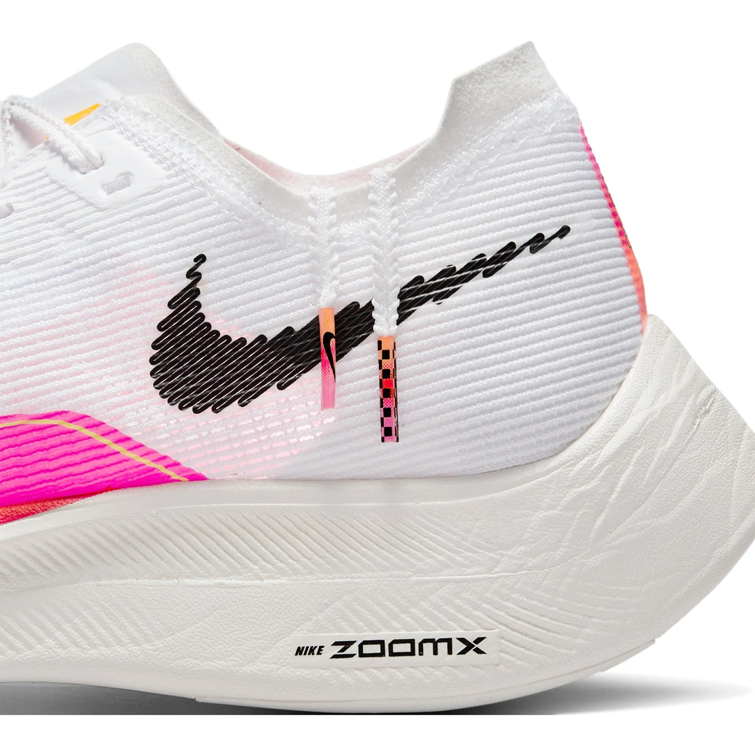 Nike Men's ZoomX Vaporfly Next% 2 Running Shoe - White/Black/Bright Crimson/Pink Blast - Regular (D) Shoes 9 Nike Men's ZoomX Vaporfly Next% 2 Running Shoe - White/Black/Bright Crimson/Pink Blast - Regular (D) Shoes