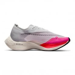 Nike Shoes Women's ZoomX Vaporfly Next% 2 Running Shoe - White/Black/Bright Crimson/Pink Blast - Regular (B)