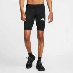 Men's Nike Dri-FIT Trail Half Tight - Black/Dk Smoke Grey Sustainability
