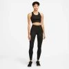 Women's Nike One Luxe Dri-FIT Mid-Rise Printed Legging - Black Bottoms