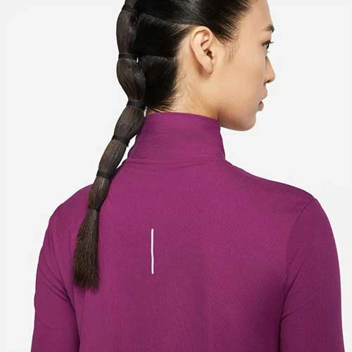 Tops Women's Nike Dri-FIT Element Running Midlayer - Sangria/Doll 4 Tops Women's Nike Dri-FIT Element Running Midlayer - Sangria/Doll