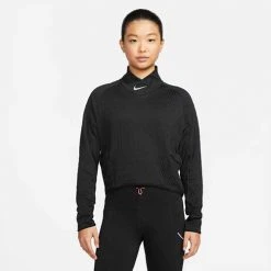 Women's Nike Therma-FIT Run Division Running Midlayer - Black/Black
