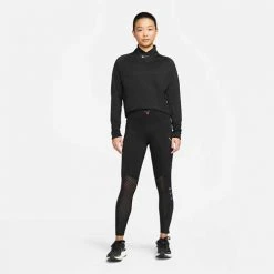 Women's Nike Therma-FIT Run Division Running Midlayer - Black/Black
