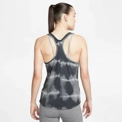 Women's Nike One Luxe Dri-FIT Standard Tank - Black/Clear Tops