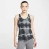 Women's Nike One Luxe Dri-FIT Standard Tank - Black/Clear Tops