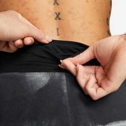 Bottoms Women's Nike Dri-FIT Eclipse Shorts - Black/White