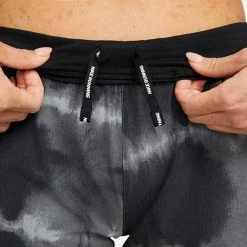 Bottoms Women's Nike Dri-FIT Eclipse Shorts - Black/White