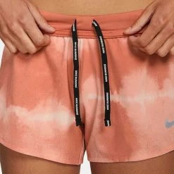 Women's Nike Dri-FIT Eclipse Short- Madder Root/Black Bottoms 13 Women's Nike Dri-FIT Eclipse Short- Madder Root/Black Bottoms