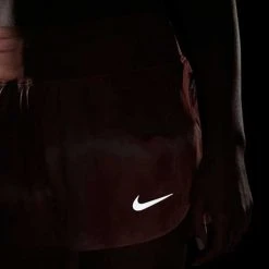 Women's Nike Dri-FIT Eclipse Short- Madder Root/Black Bottoms 14 Women's Nike Dri-FIT Eclipse Short- Madder Root/Black Bottoms