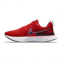 Nike Shoes Women's React Infinity Run 2 Running Shoe - Chili Red/Hyper Pink/Black - Regular (B)