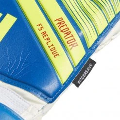 Adidas Predator Fingersave Trainer Gloves - Football Blue/Bold Blue/Solar Yellow