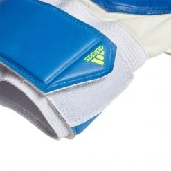 Adidas Predator Fingersave Trainer Gloves - Football Blue/Bold Blue/Solar Yellow