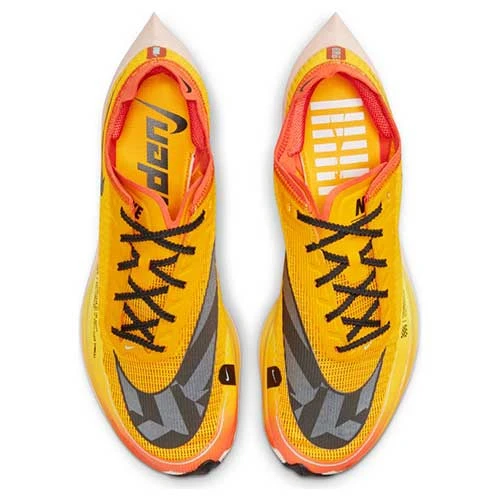 Nike Men's ZoomX Vaporfly Next % 2 - Yellow - Regular (D) Shoes 5 Nike Men's ZoomX Vaporfly Next % 2 - Yellow - Regular (D) Shoes